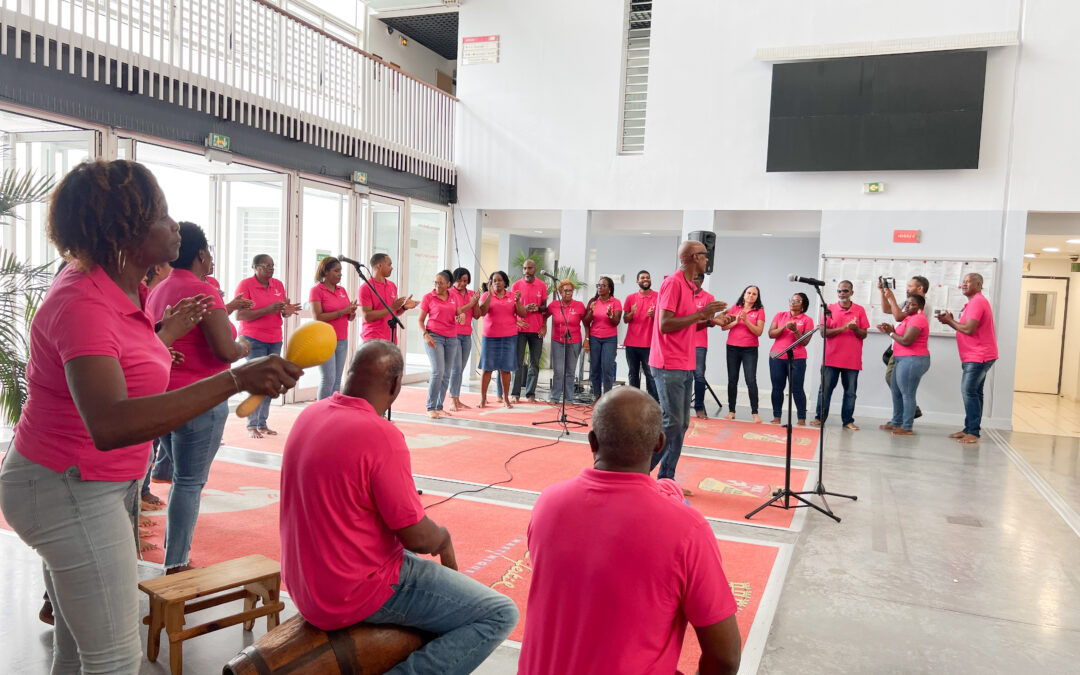 Octobre Rose : Une matinée de solidarité et de sensibilisation pour les agents de la ville du Lamentin